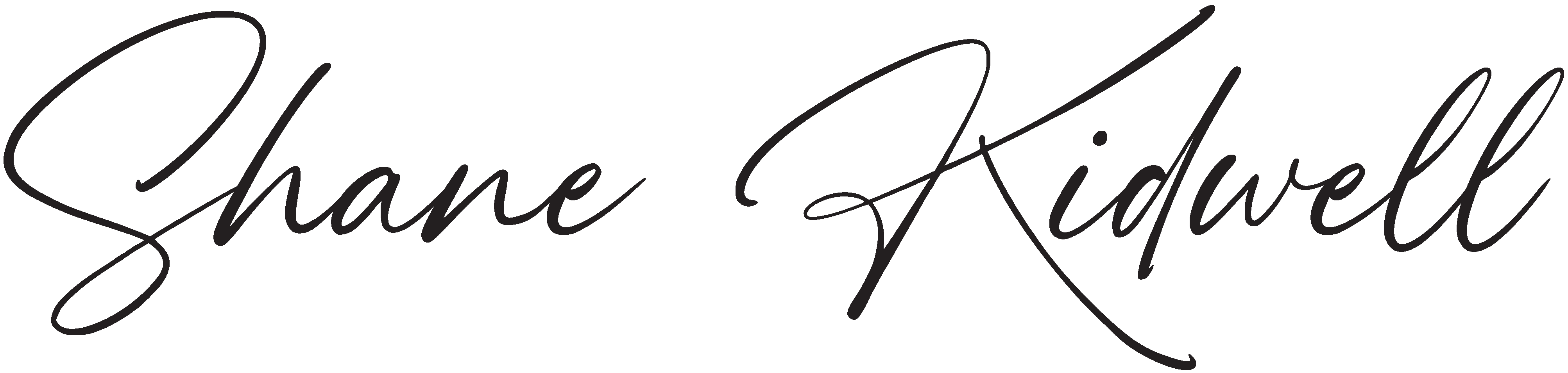 Shane Kidwell signature
