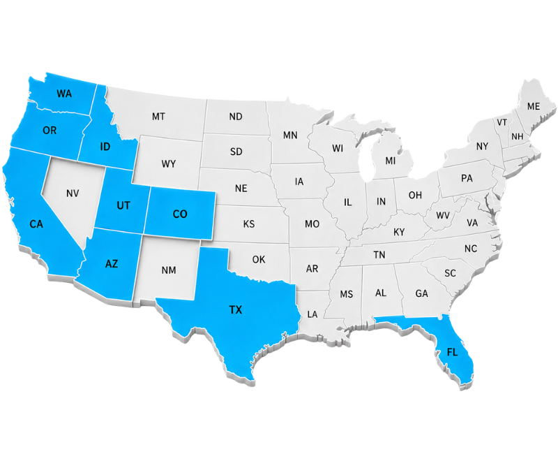 Where Dwell Mortgage is licensed