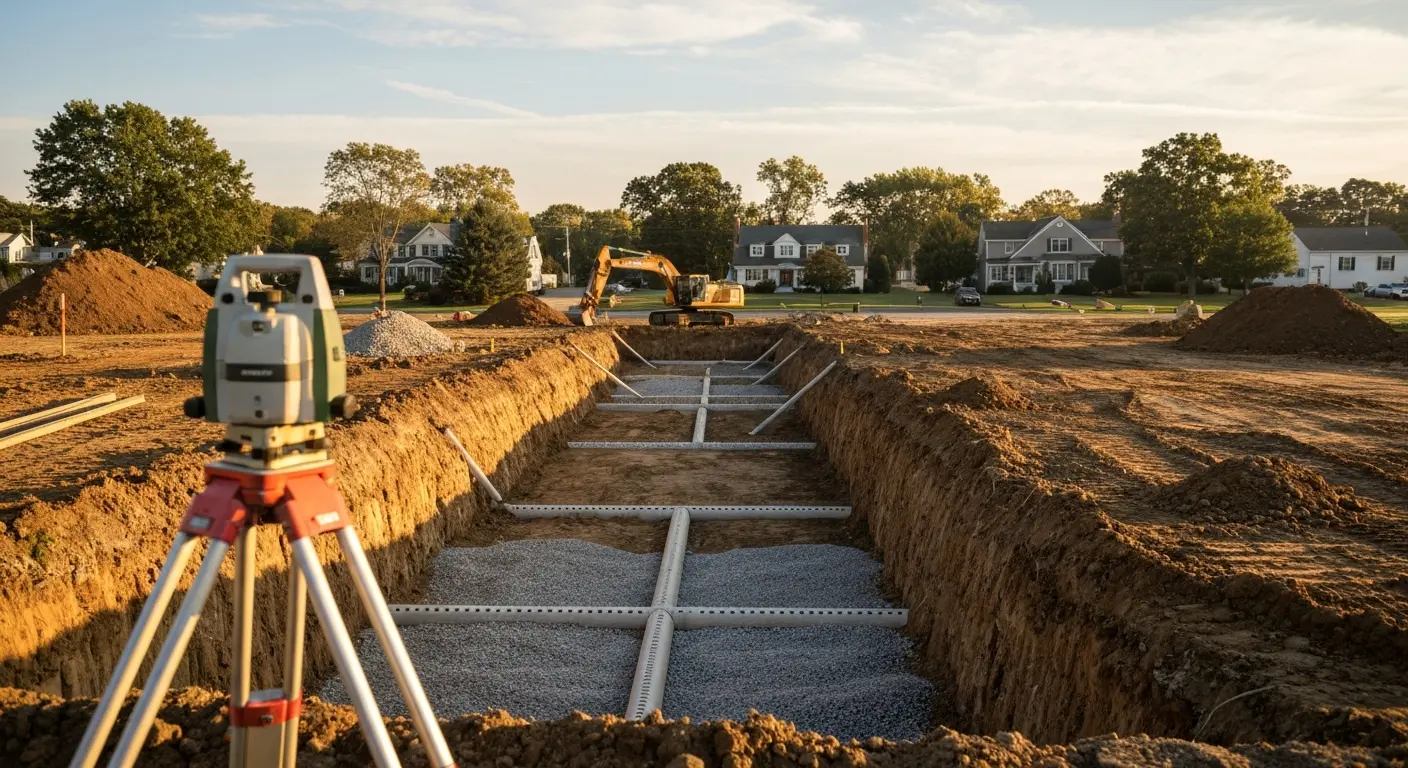 Custom home site work