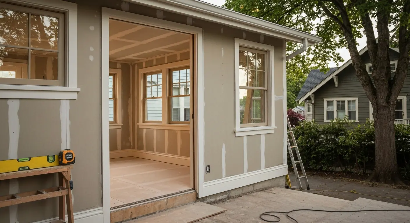 Home addition project