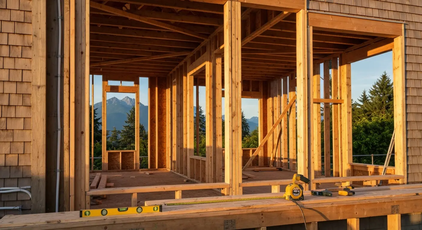 New home construction project