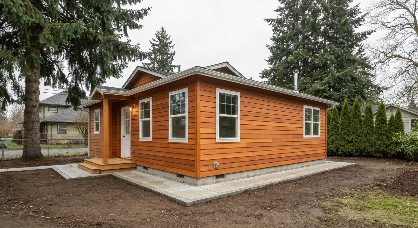 ADU construction in Camas