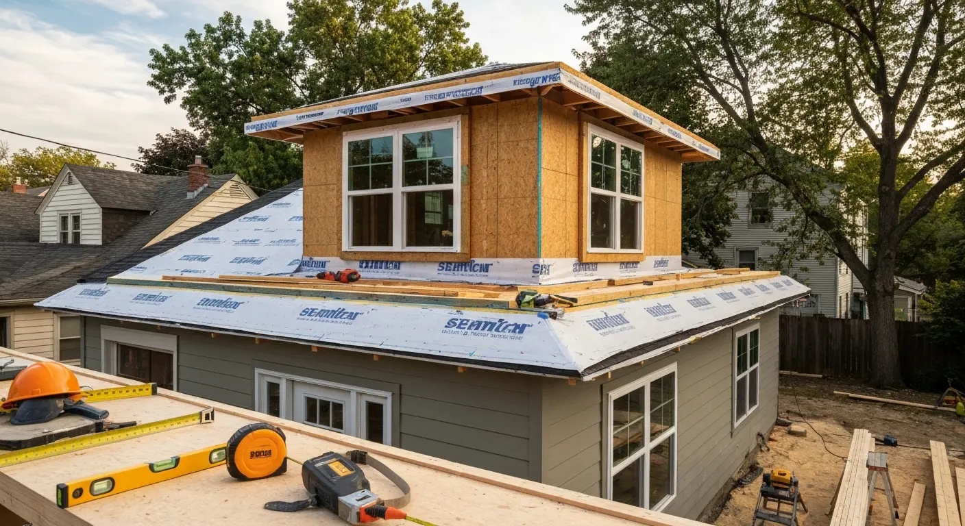 Home addition construction