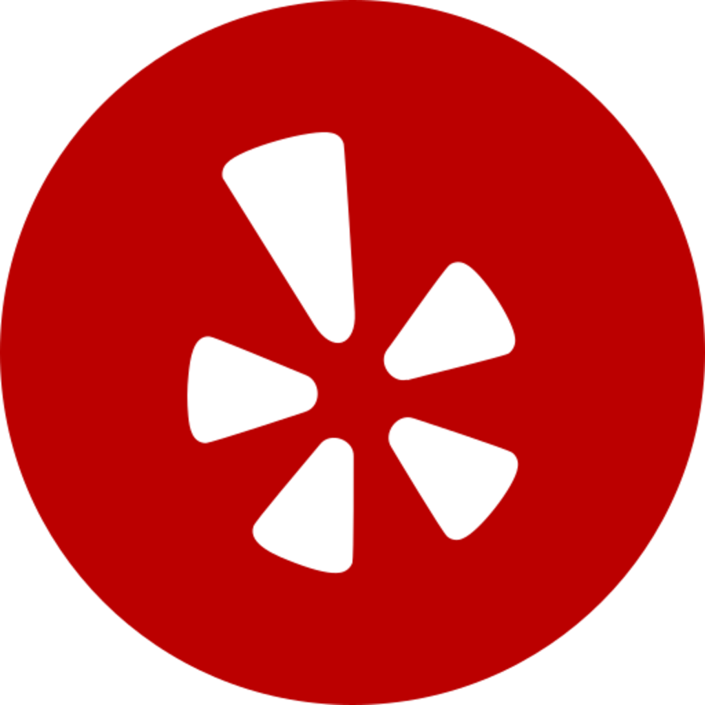 Yelp logo showcasing 5-star reviews for Pretty & Clean Services