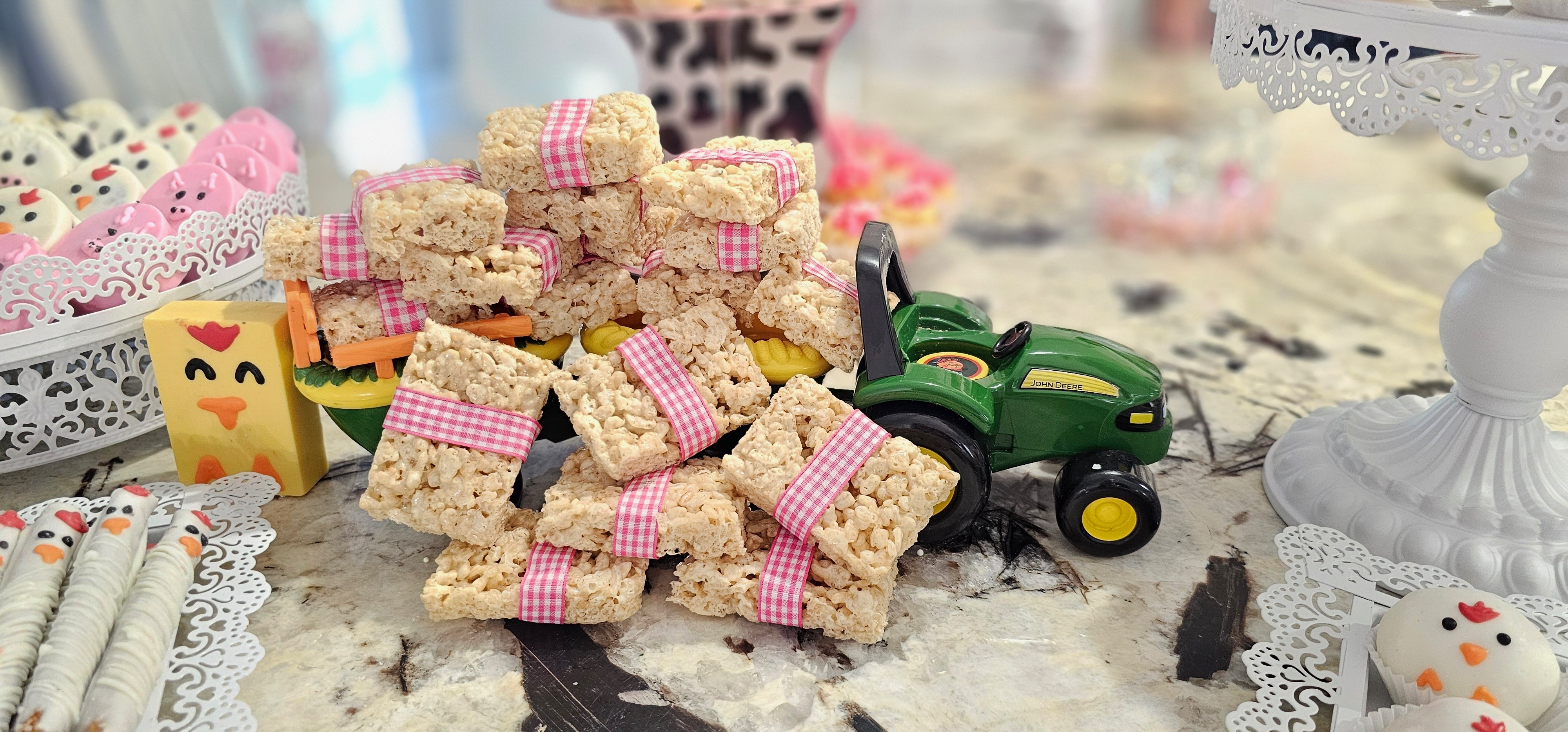 A Sugar and Grace baked-goods display.