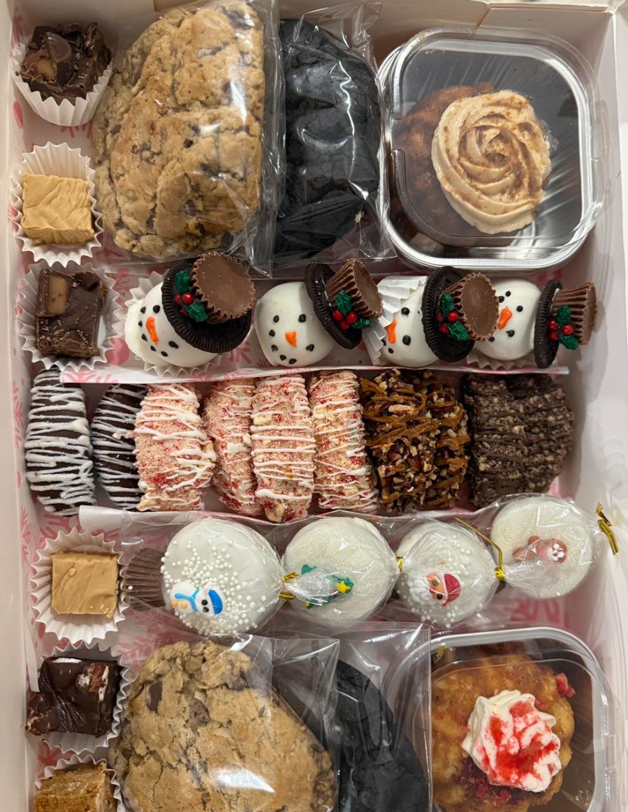 Specialty seasonal desserts and shooters.
