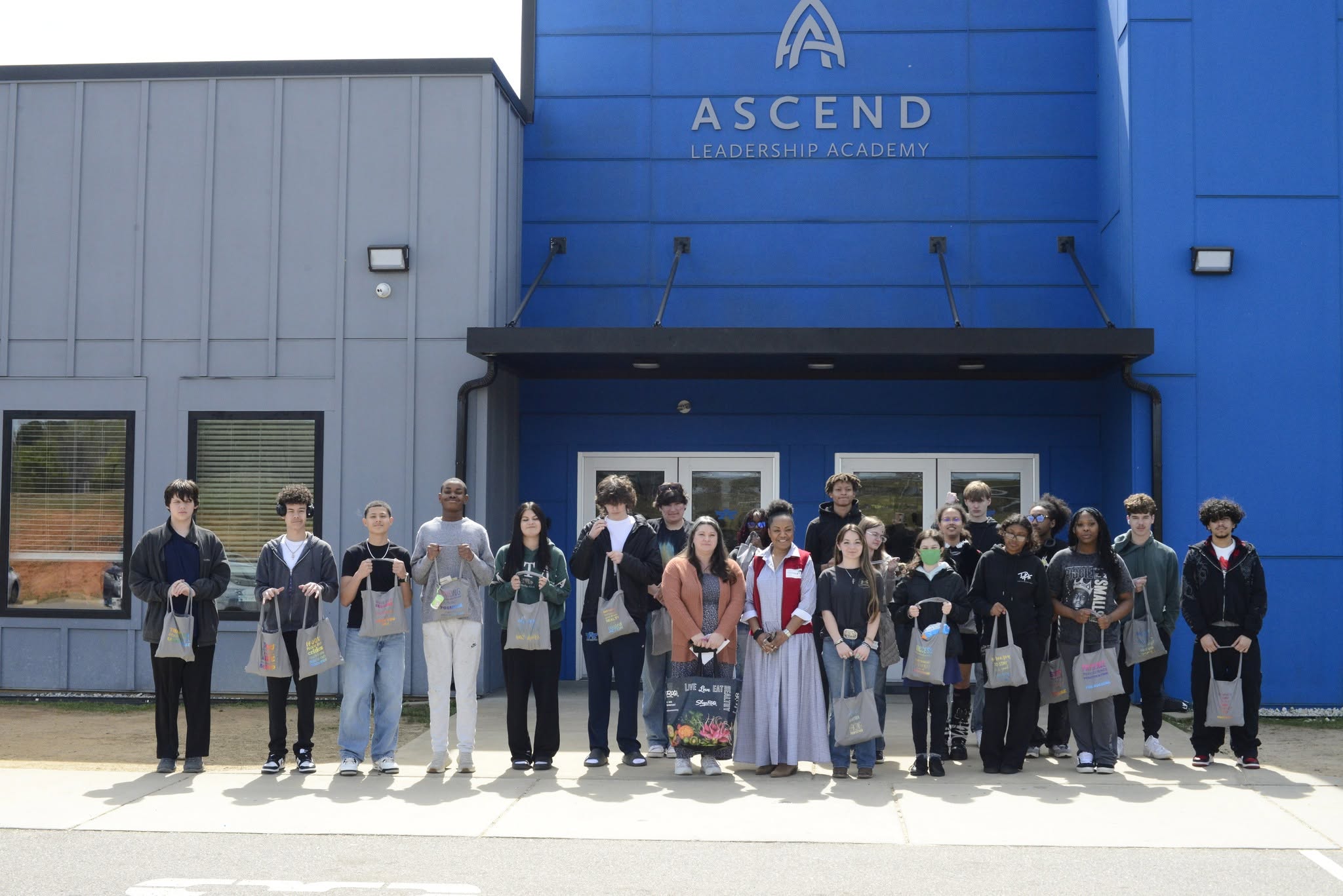 Students graduating