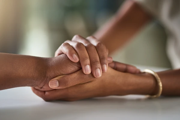 Community support hands
