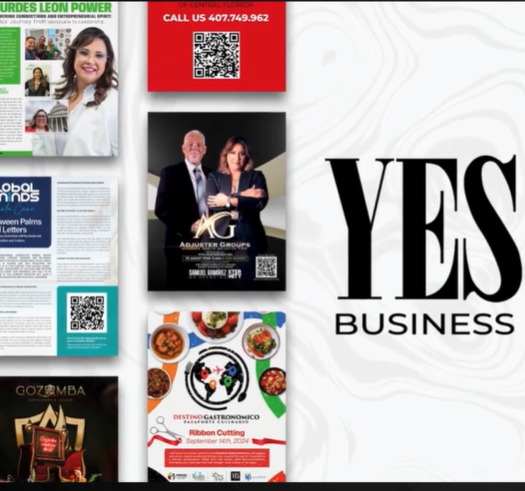 YES Business Magazine cover