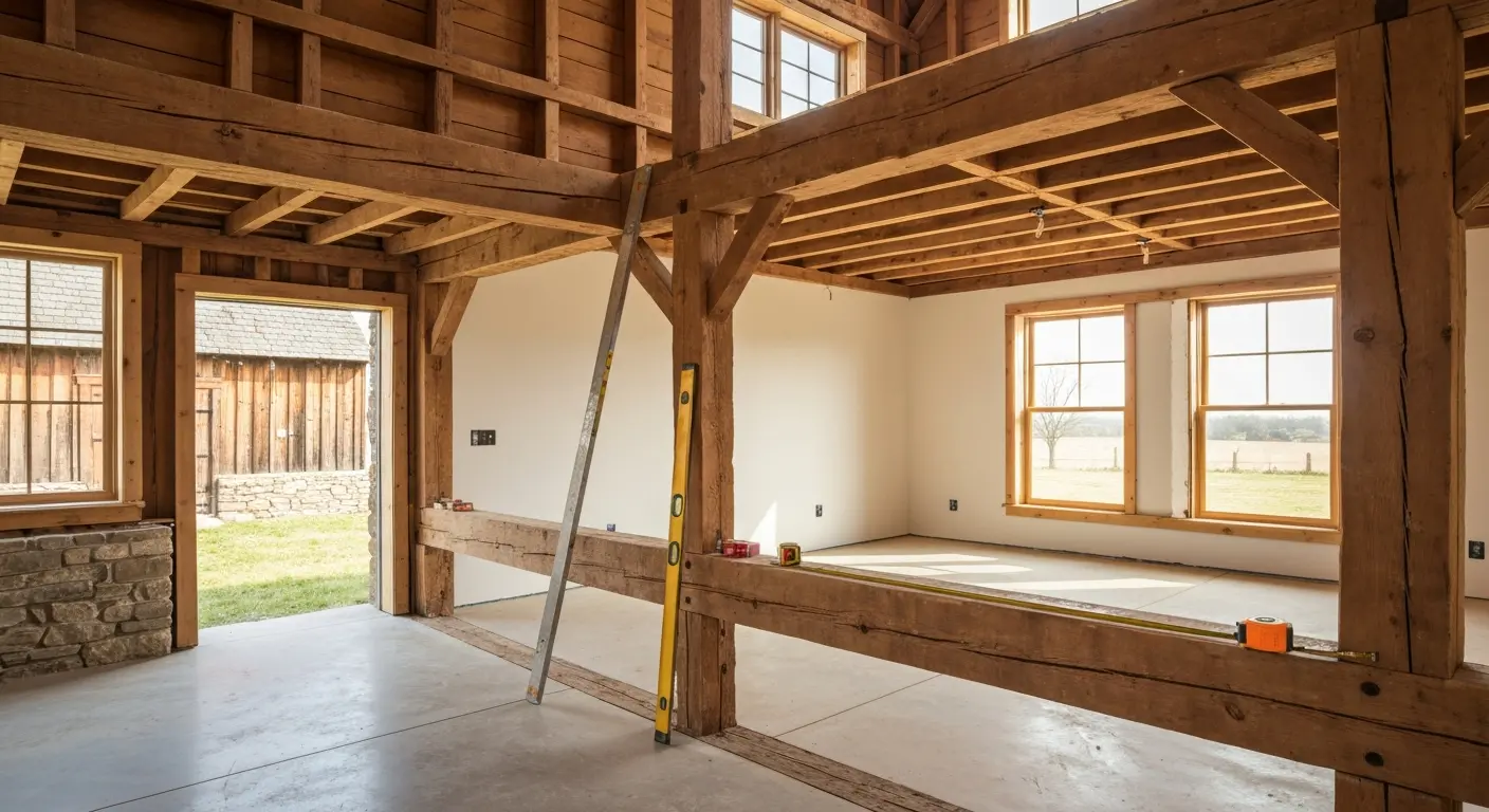 Barn renovation project