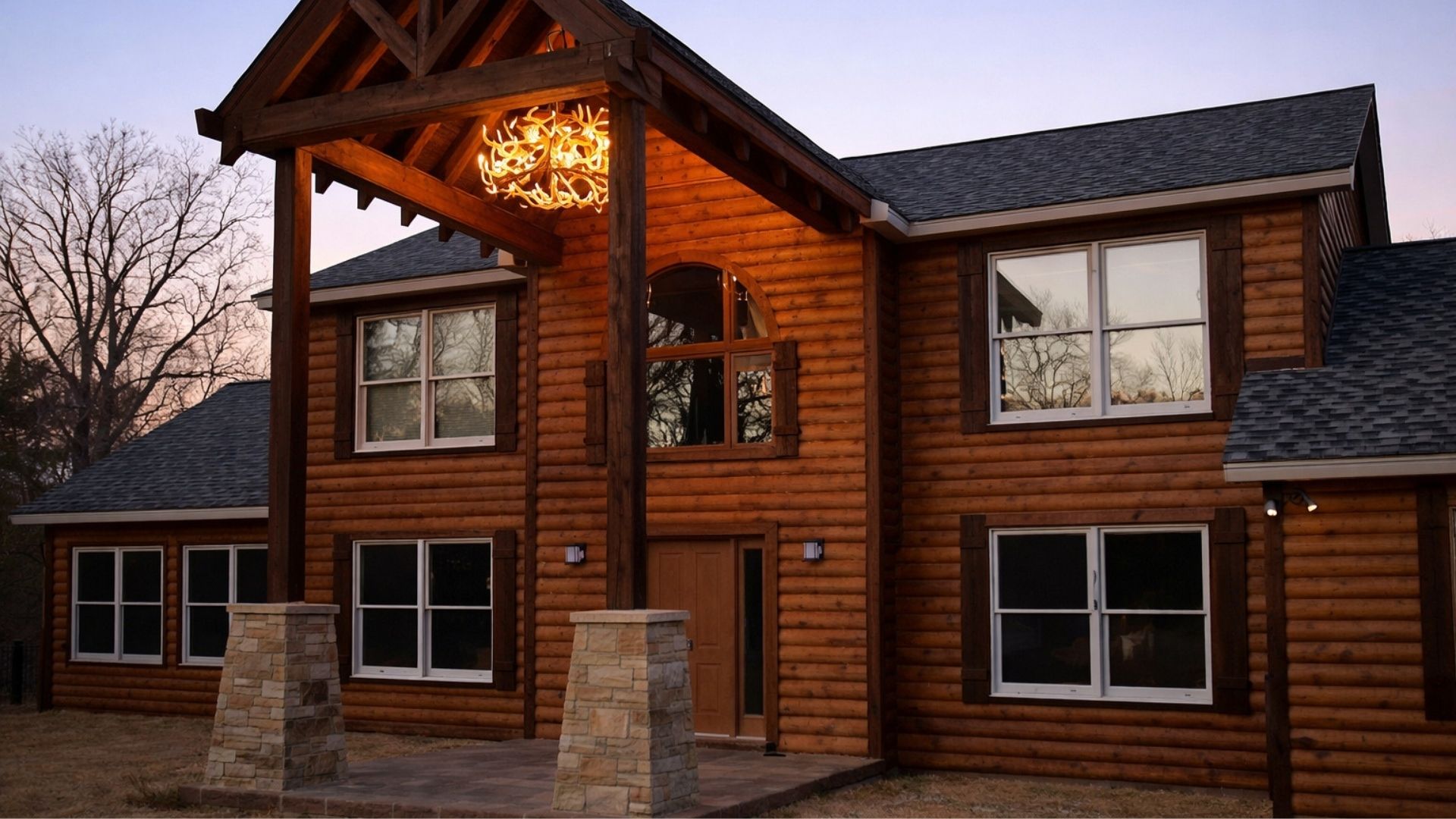 Barndominium style home