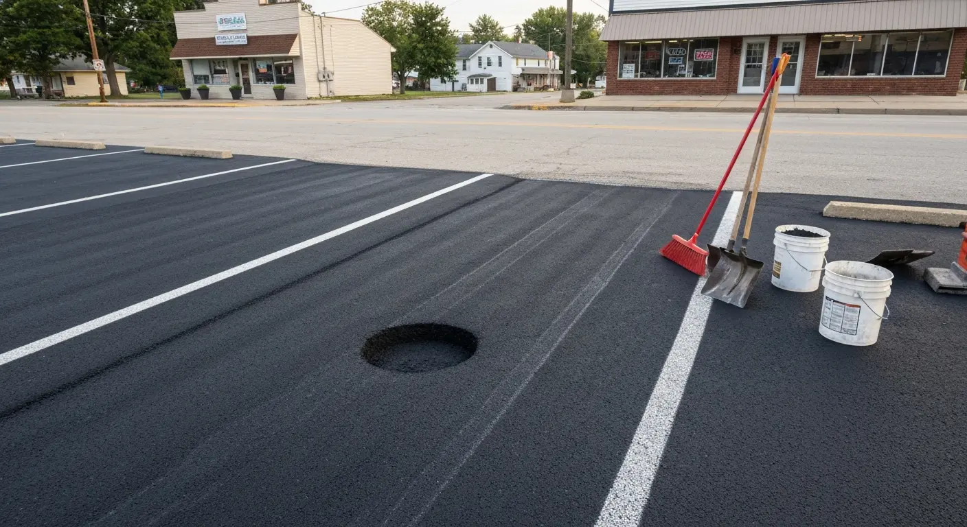 Pothole repair service