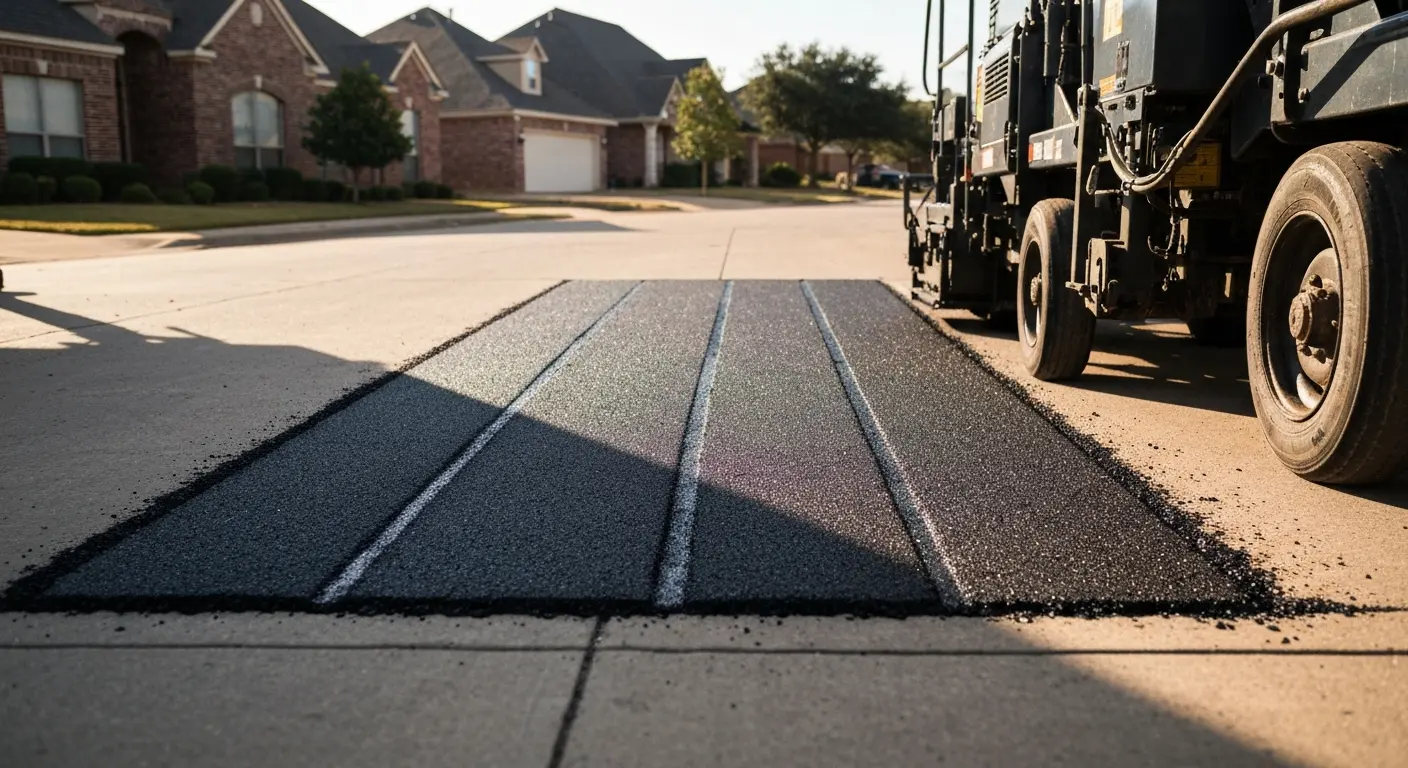 Mill and replace pothole repair