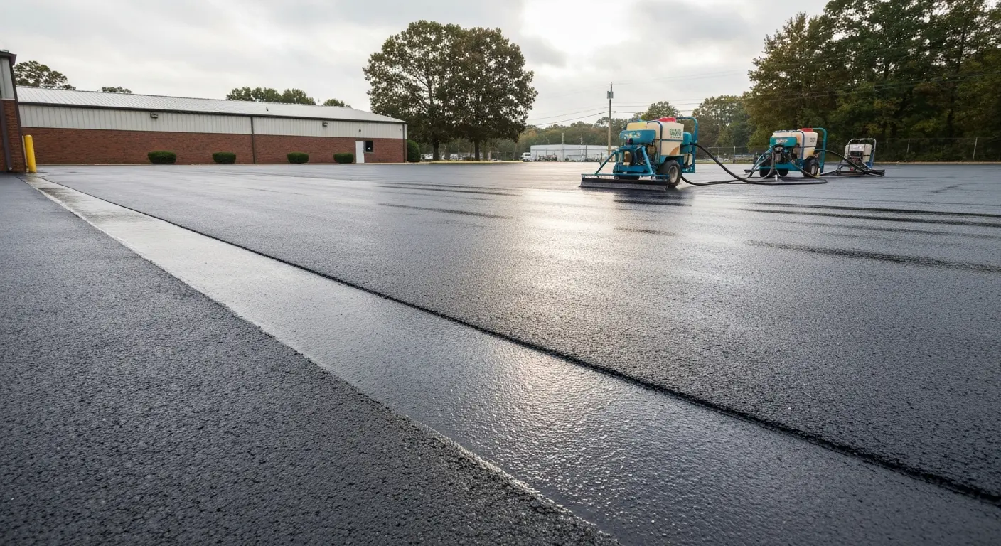 Seal coating application