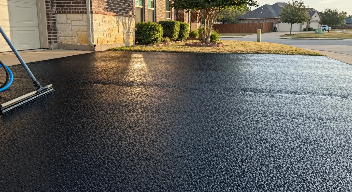 Seal coating service in Fossil Ridge area