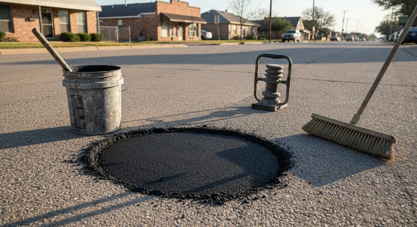 Emergency pothole repair