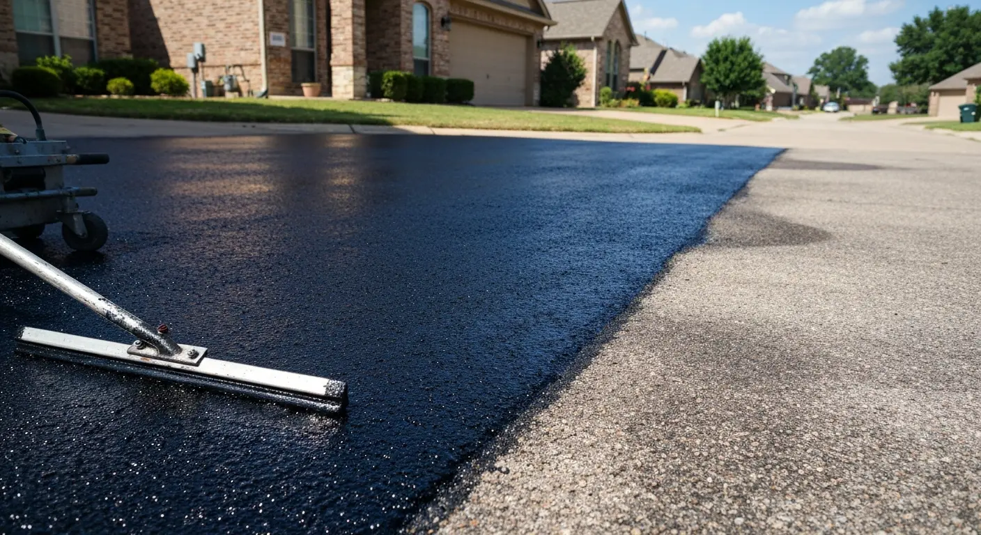 Seal coating application