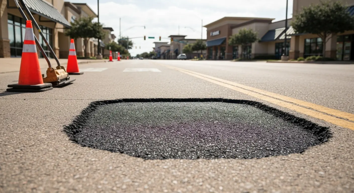 Pothole repair process