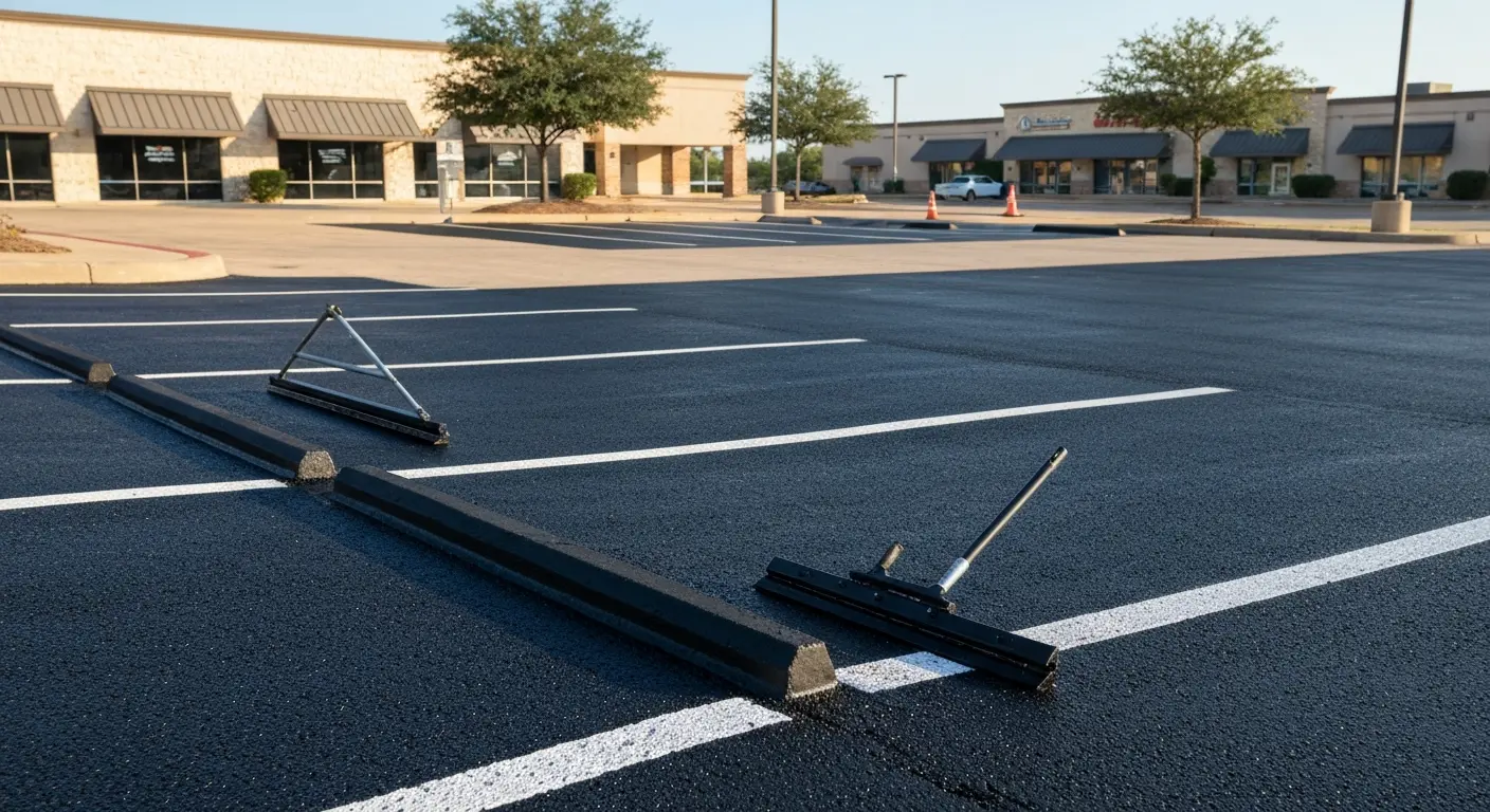 Asphalt seal coating service