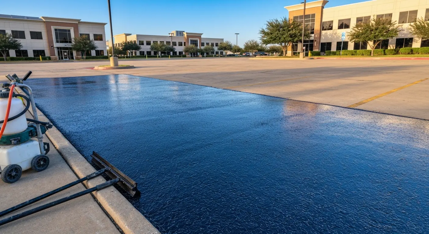 Seal coating application