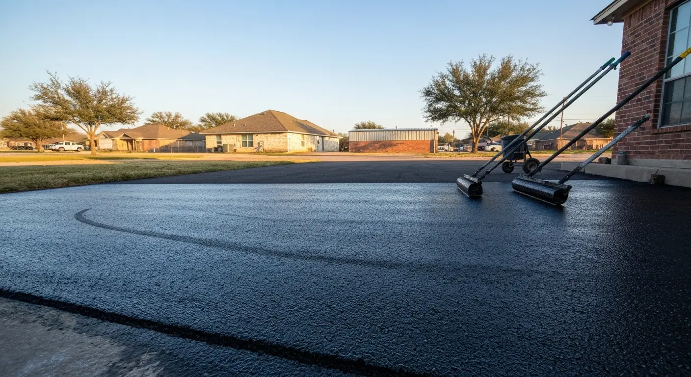 Seal coating application