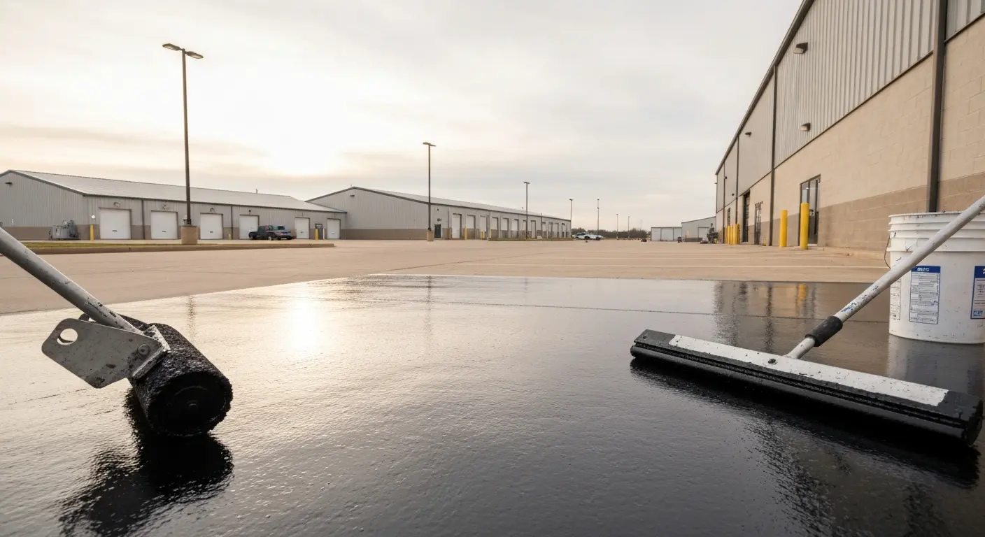 Seal coating application