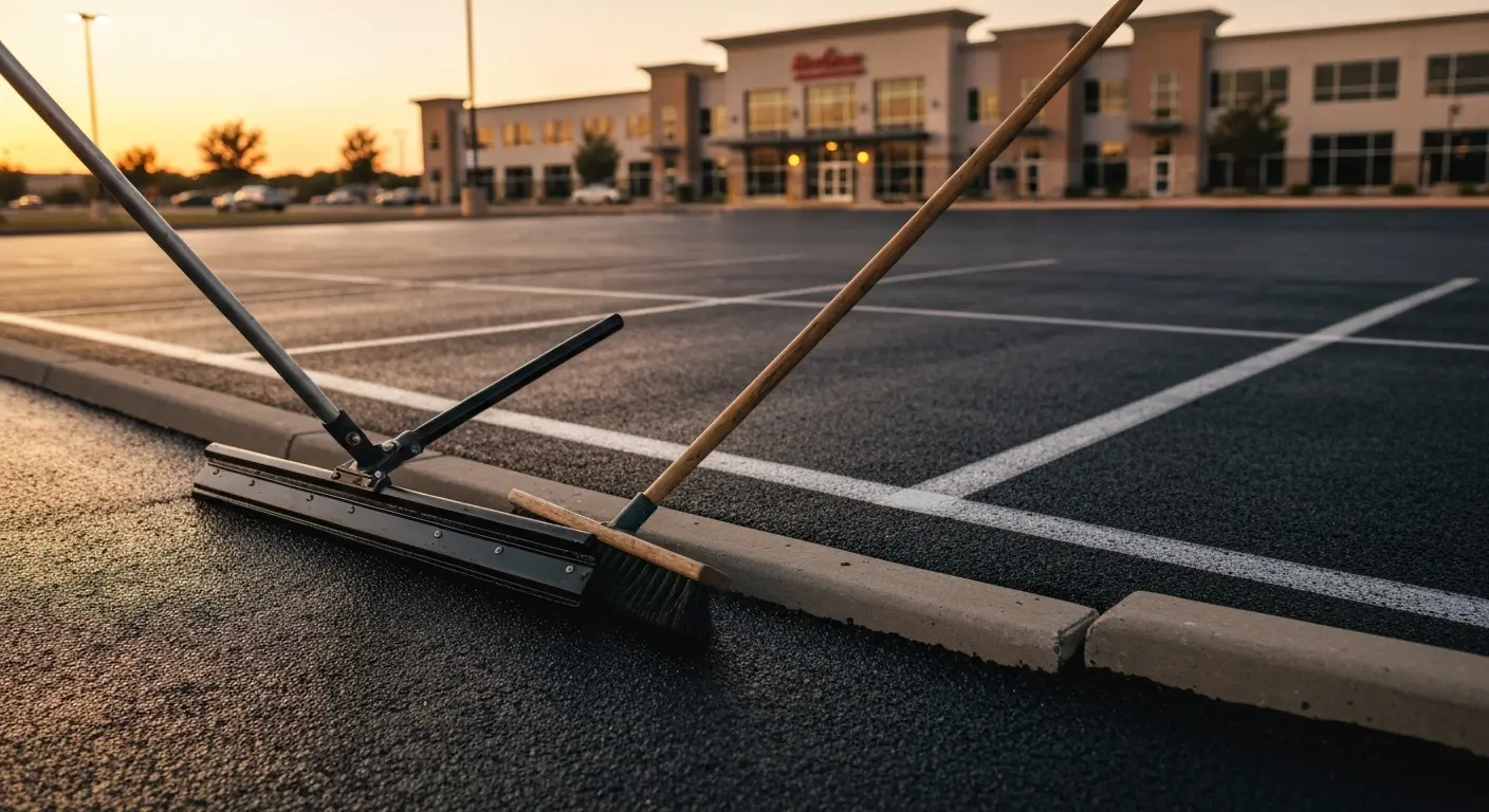 Seal coating application