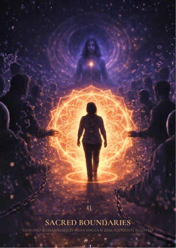 Card 41, Sacred Boundaries