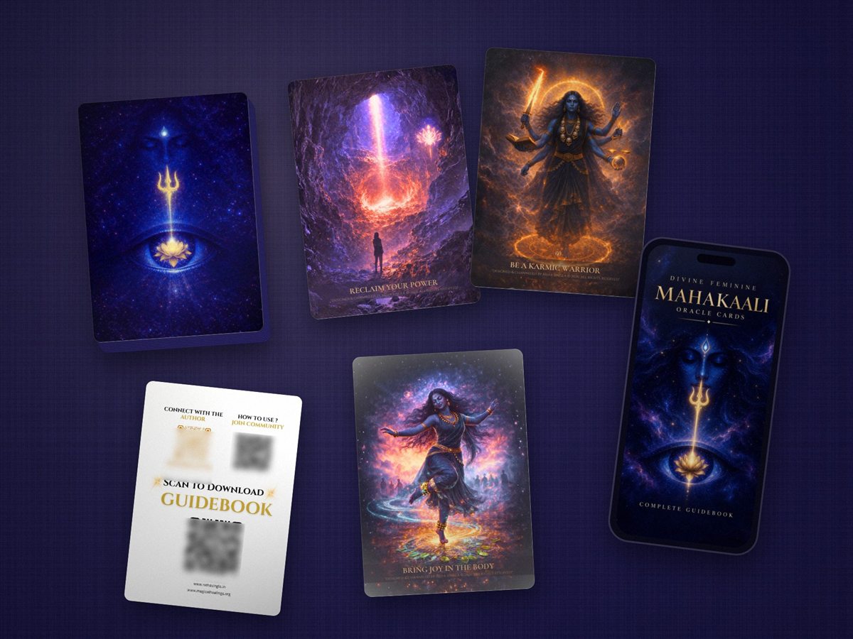 Inside the Mahakali Akashic Oracle box
