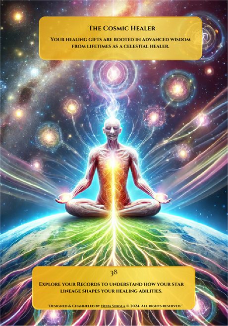 Card 38, The Cosmic Healer