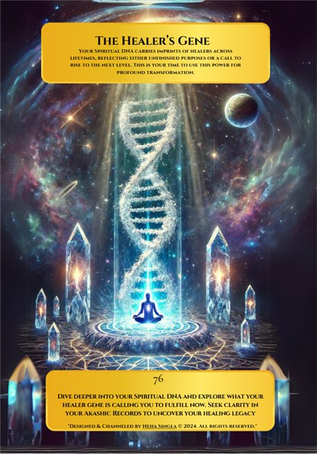Card 76, The Healer's Gene