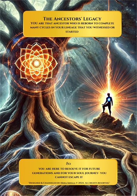 Card 80, The Ancestors' Legacy