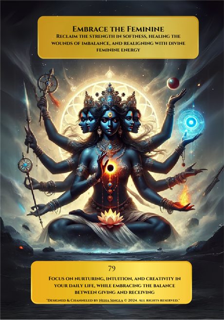 Card 79, Embrace the Feminine