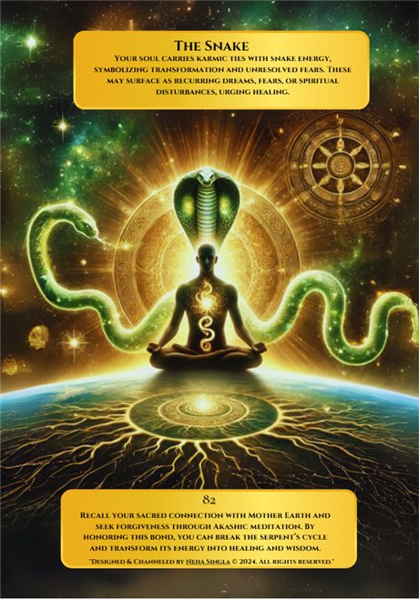 Card 82, The Snake