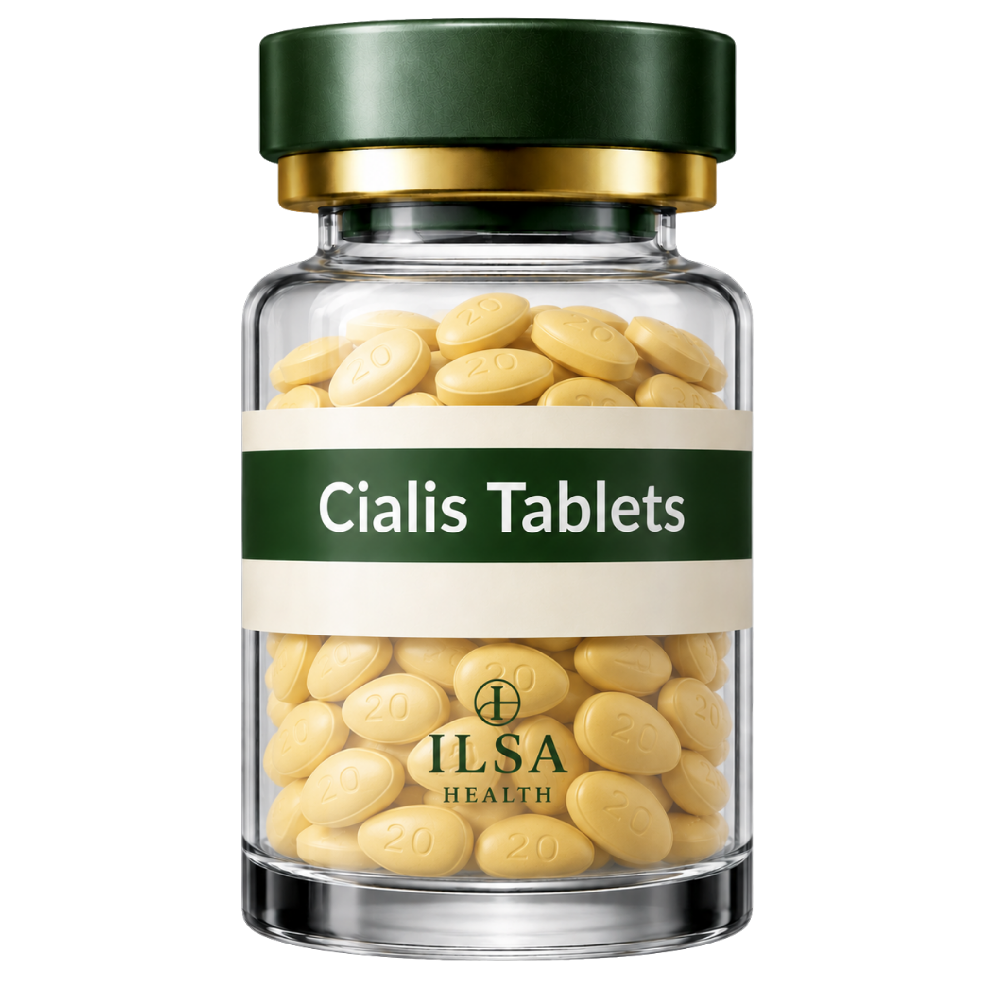 Brand-name Cialis (tadalafil) for erectile dysfunction by ILSA