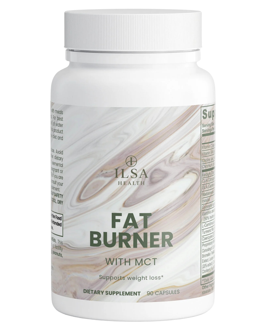 ILSA Health Fat Burner with MCT bottle