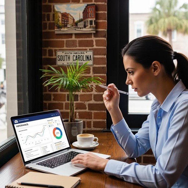 "A local business update post appearing in Google search results with a 'Book Now' button." "A local business update post appearing in Google search results with a 'Book Now' button."