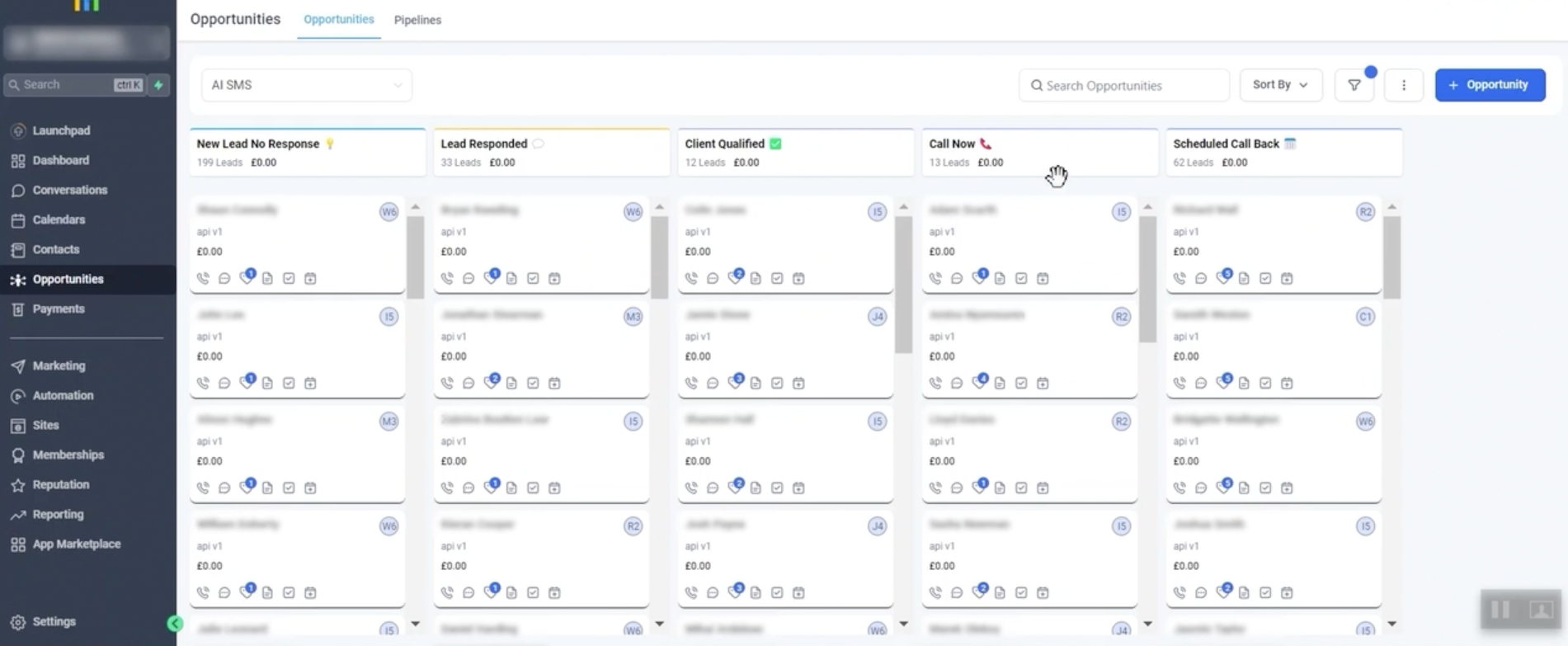 The Handover — 320 leads in the CRM