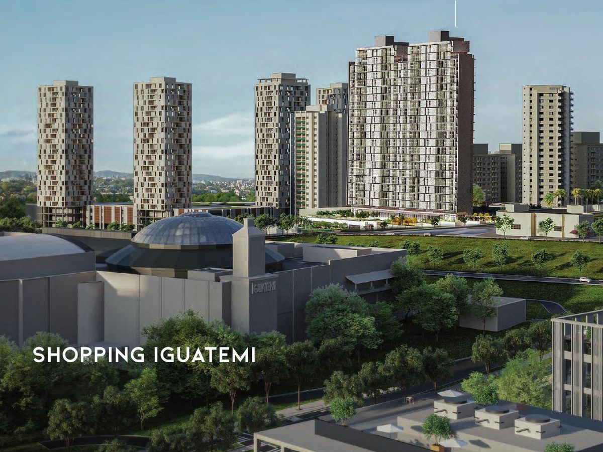 Vista do Avenida 105 junto ao Shopping Iguatemi