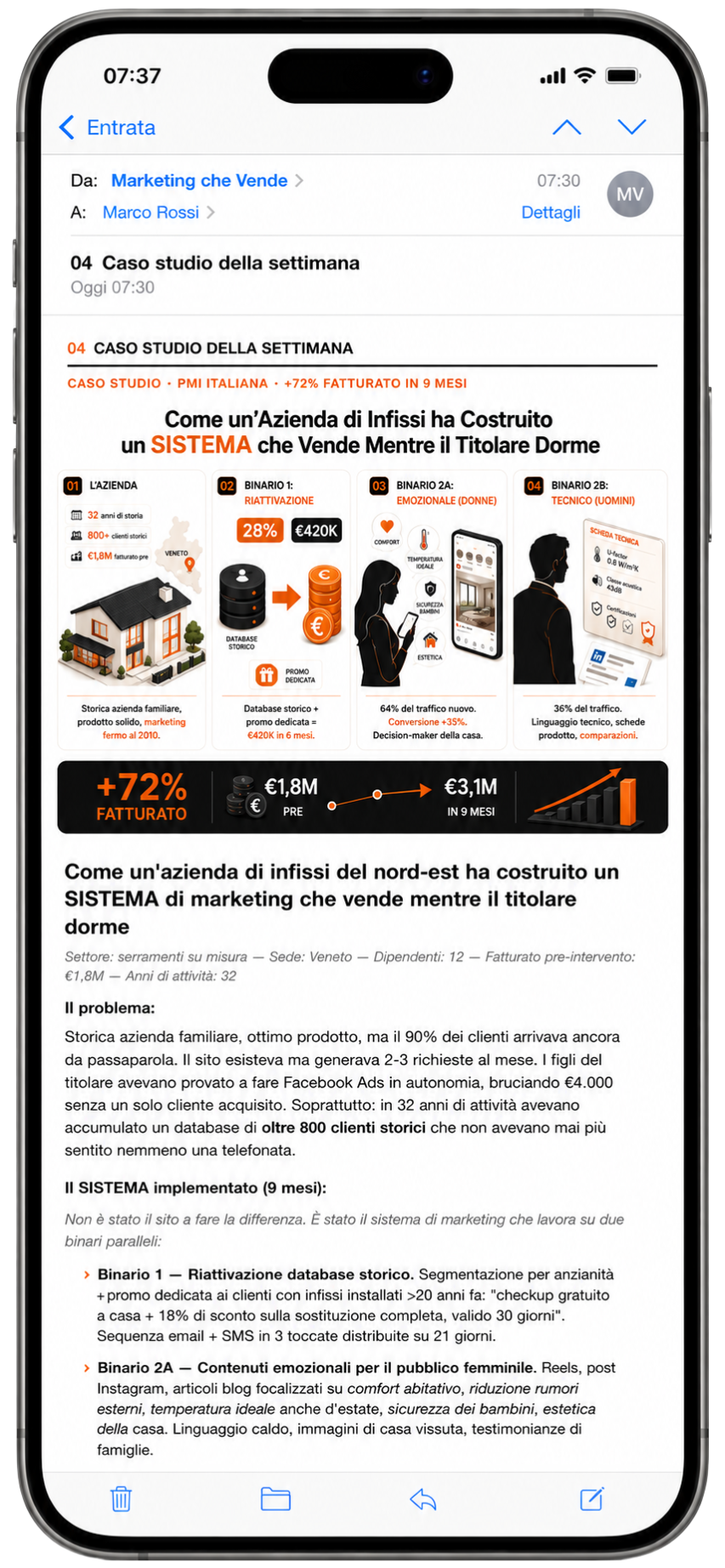 Anteprima newsletter — colonna 1