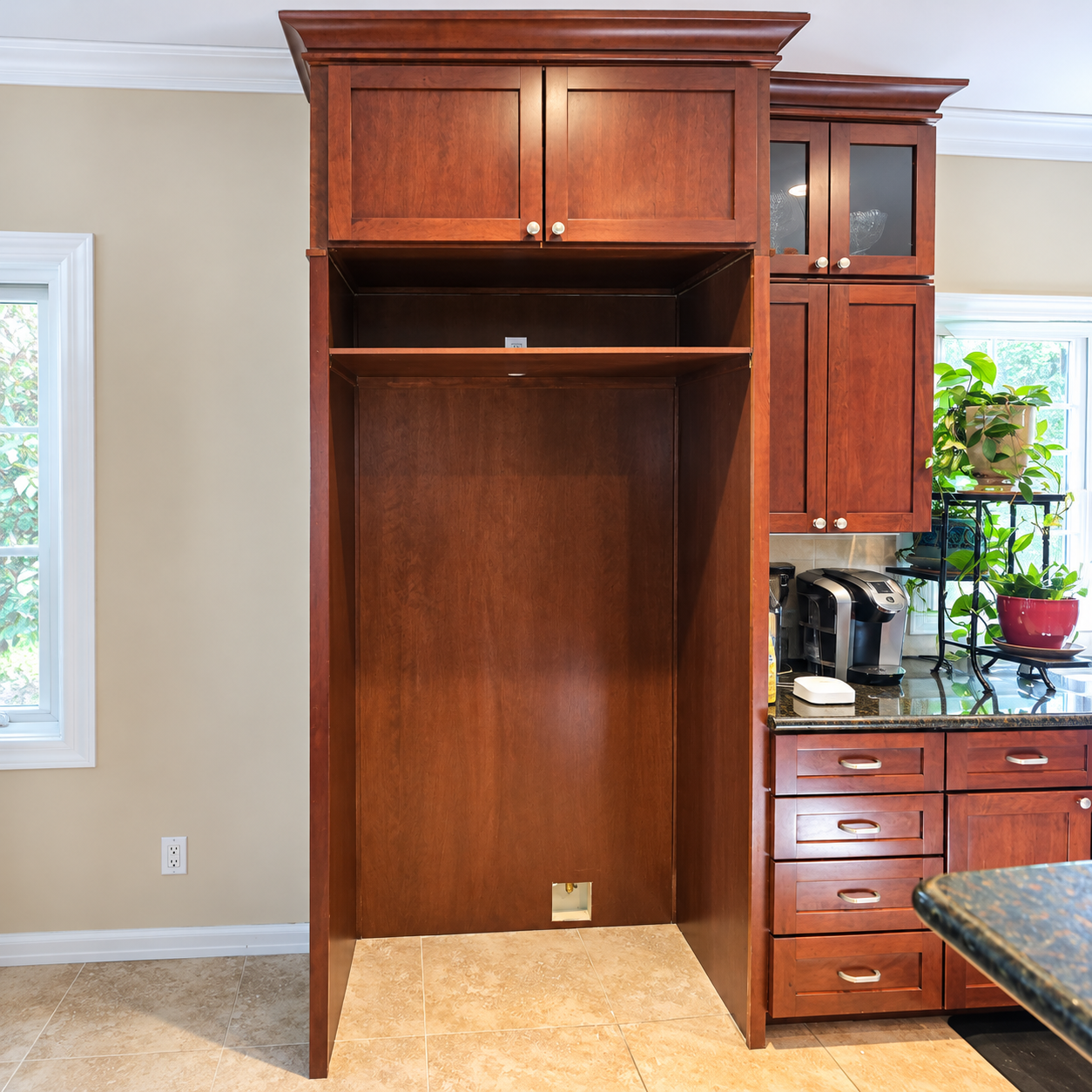 Interior restoration work at an Orange County property
