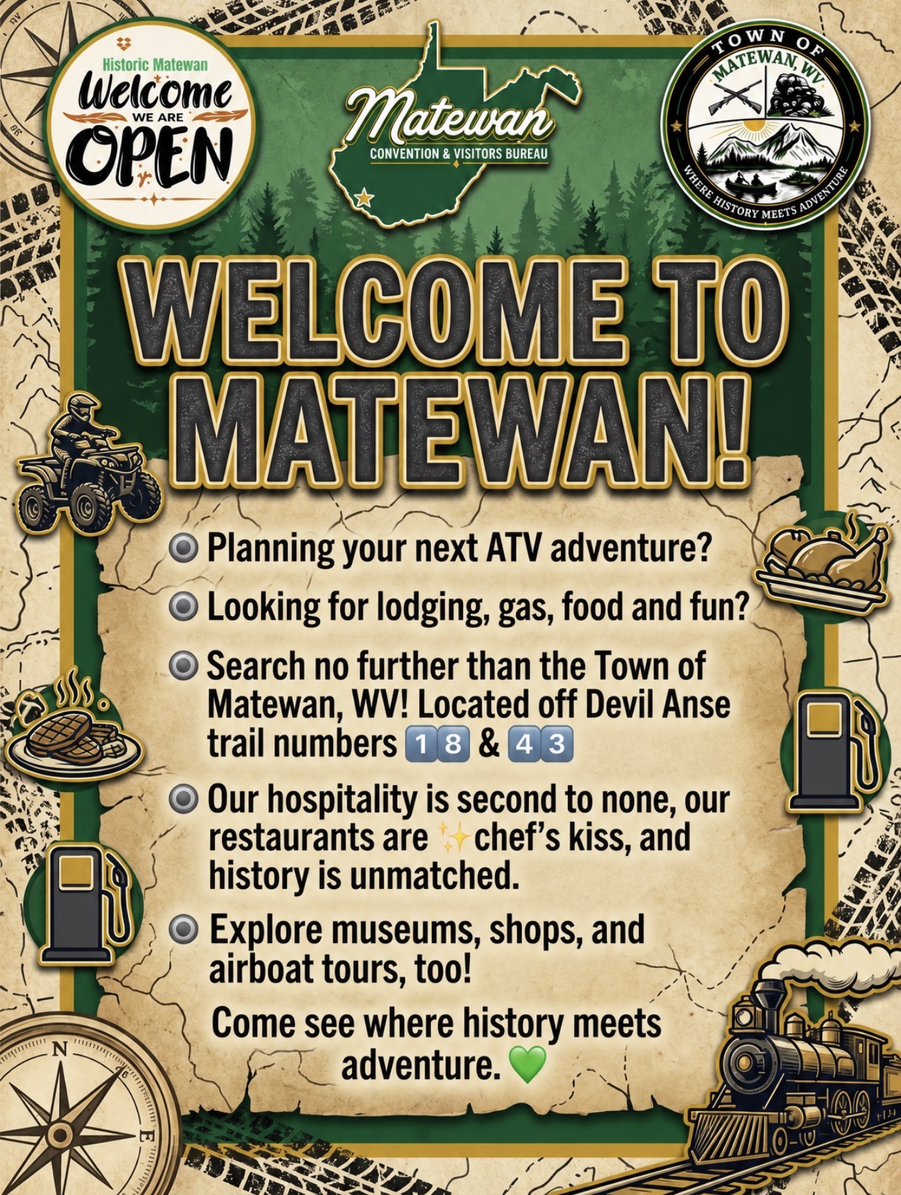 Welcome to Matewan West Virginia visitor information