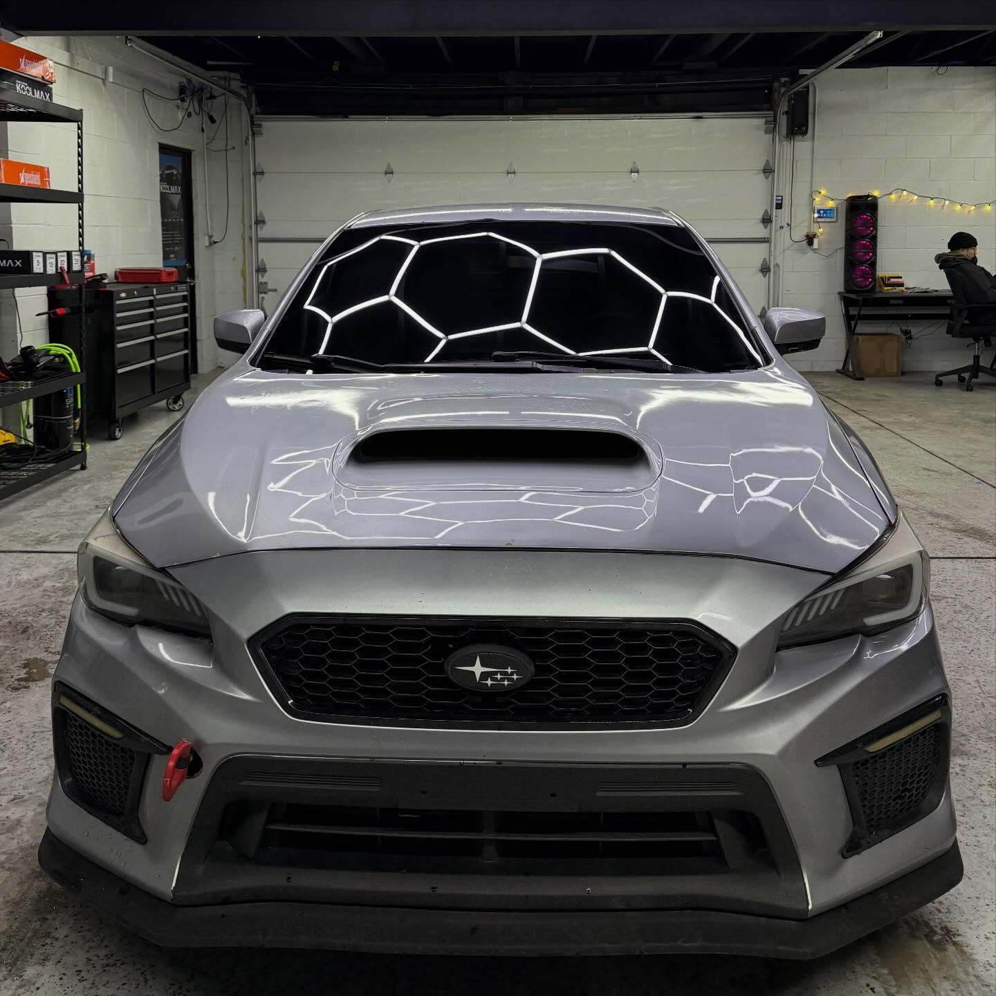 Subaru WRX with ceramic window tint