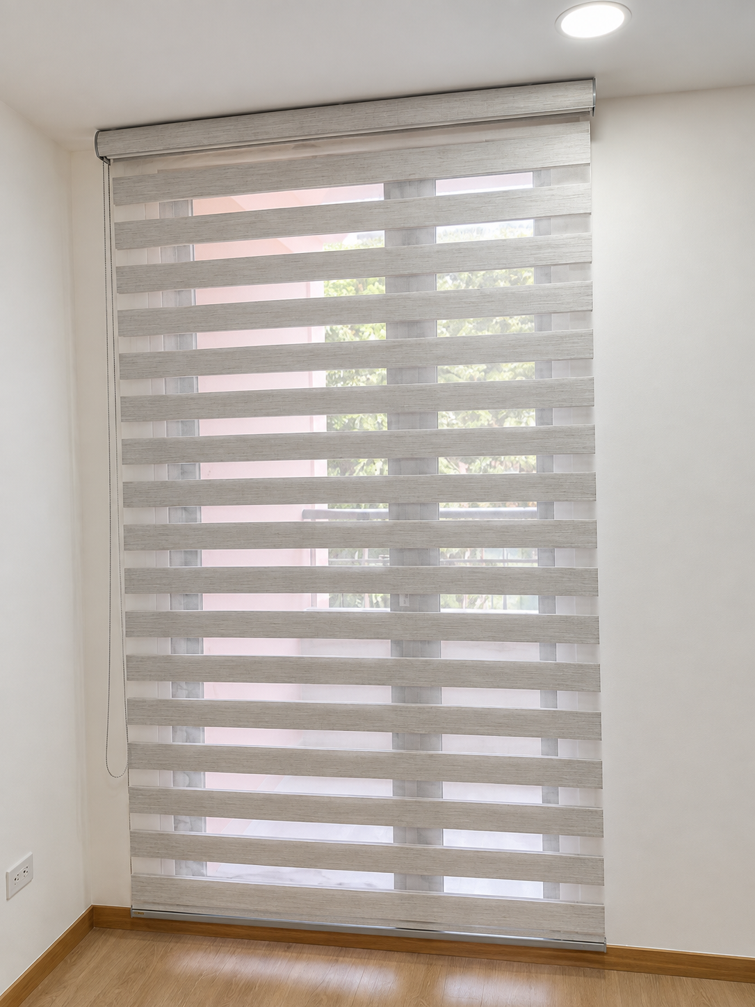 Cortinas Sheer Elegance instaladas por Lumicort