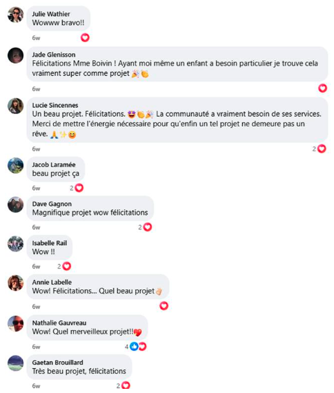 Réactions citoyennes