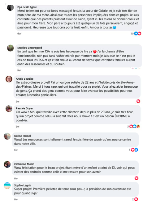 Réactions citoyennes