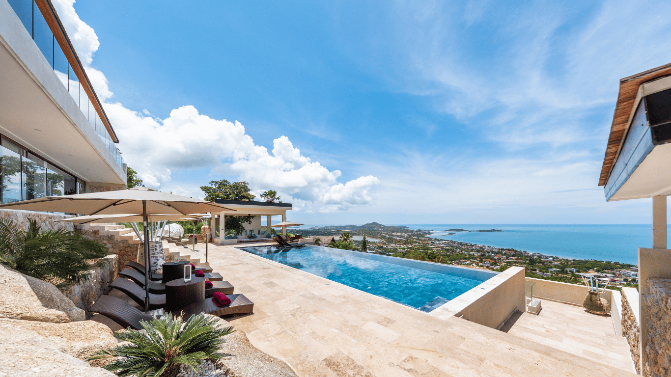 Villa Coyaba — 5 bedroom sea view villa with infinity pool in Chaweng, Koh Samui