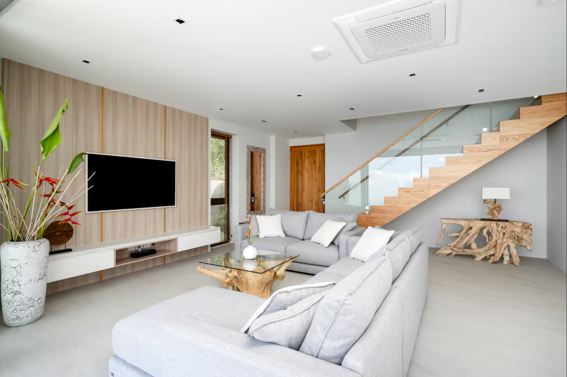 Villa Coyaba living room