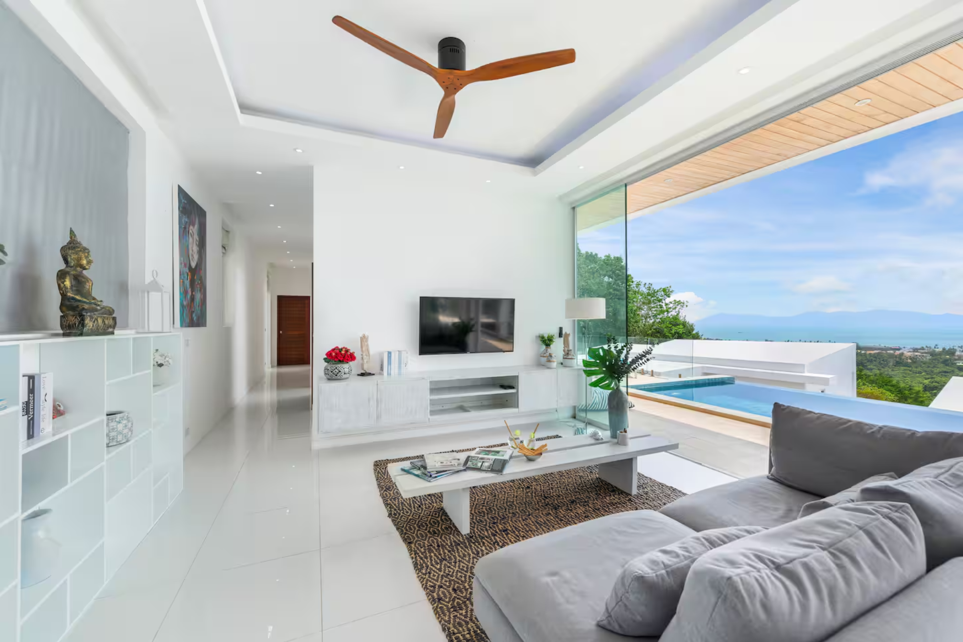 Villa Blue Munii - Living room
