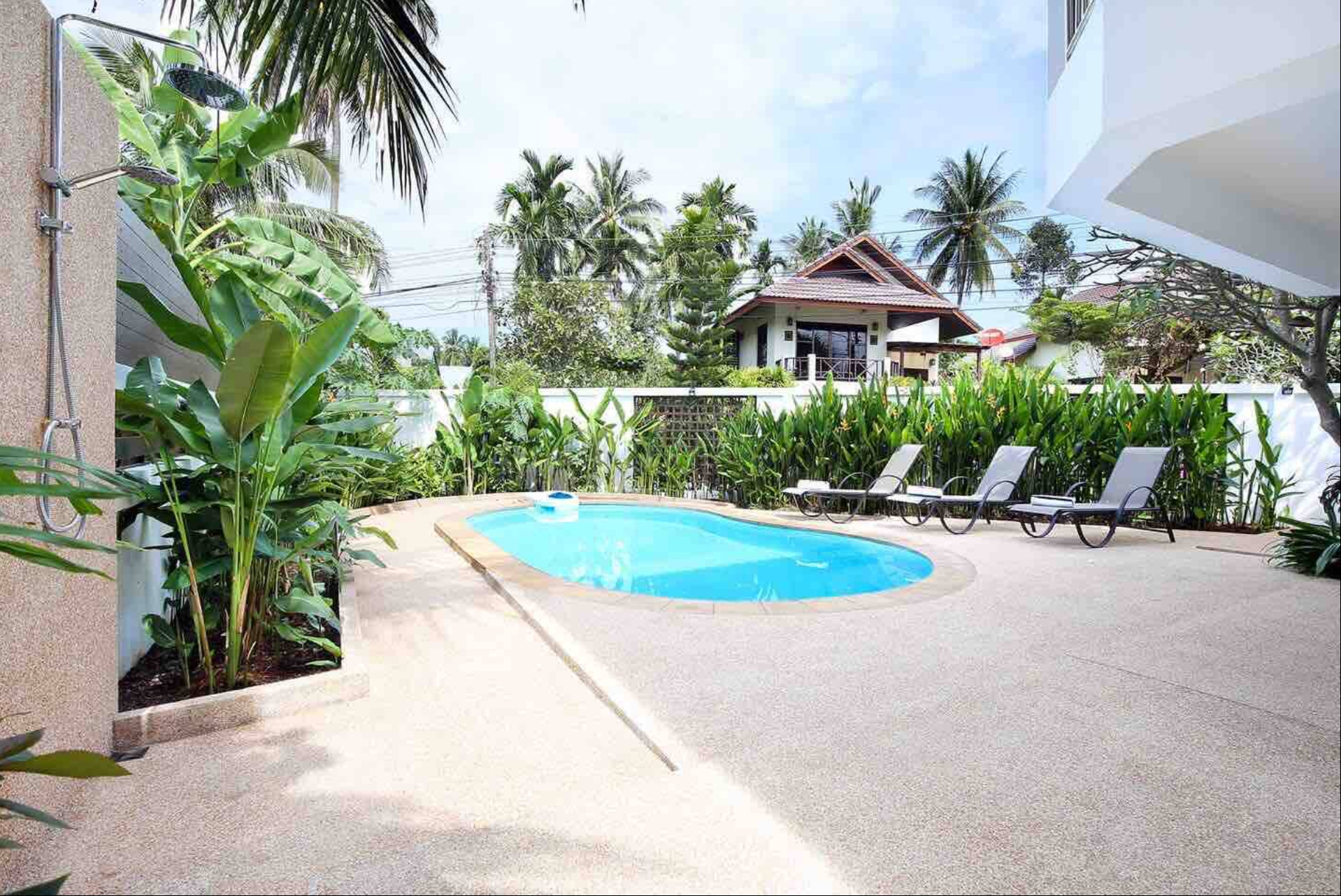 Baan Suksan - Pool terrace